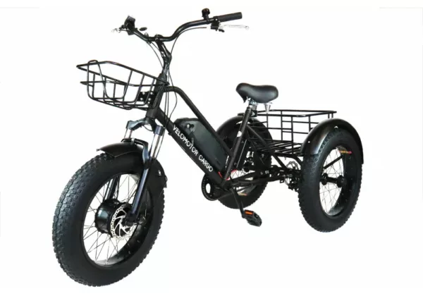 Триколісний електровелосипед CARGO 500W 36v 10Ah з кошиком
