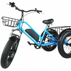Трехколесный электровелосипед CARGO 500W 48v 15Ah с корзинкой
