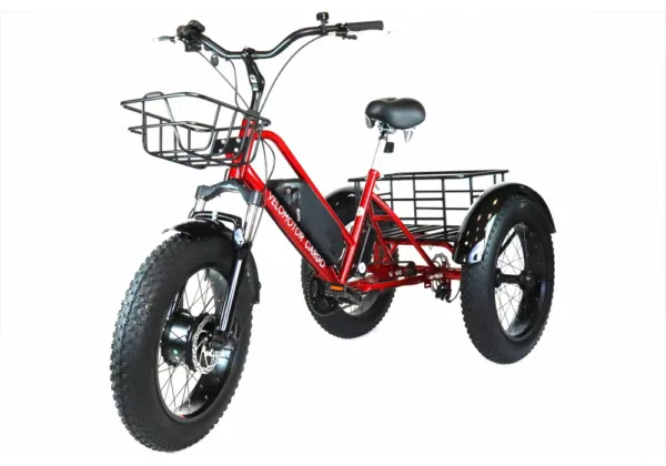 Триколісний електровелосипед CARGO 500W 36v 10Ah з кошиком