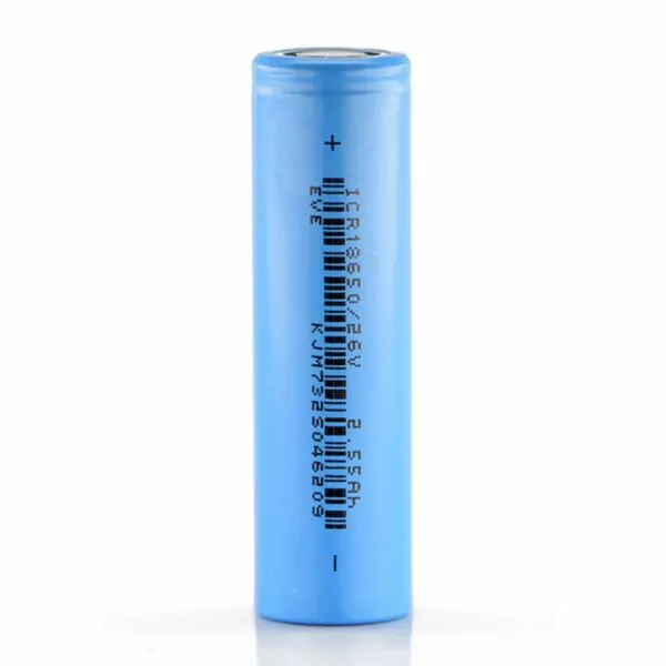 Акумулятор Li-Ion 18650 EVE 26V 2600 mAh, 7.65А