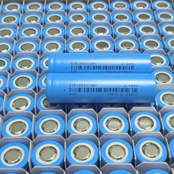 Акумулятор Li-Ion 18650 EVE 26V 2600 mAh, 7.65А