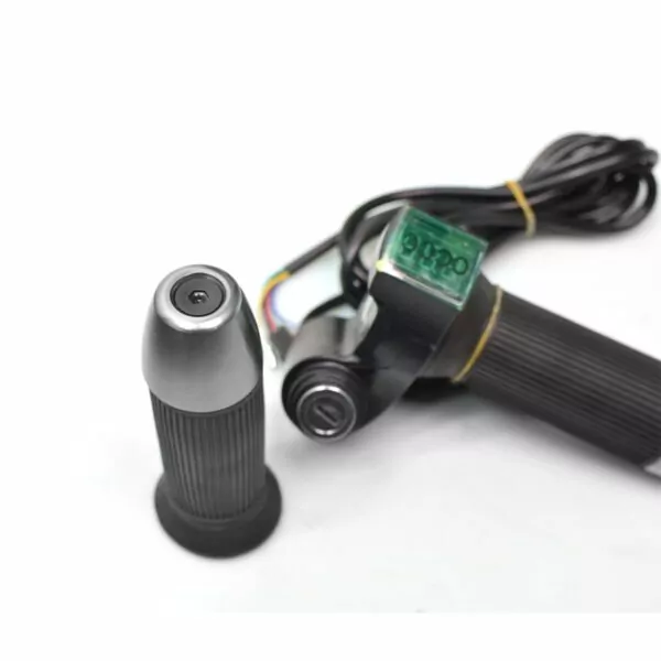 Ручка газу з вольтметром для електровелосипеда/мото