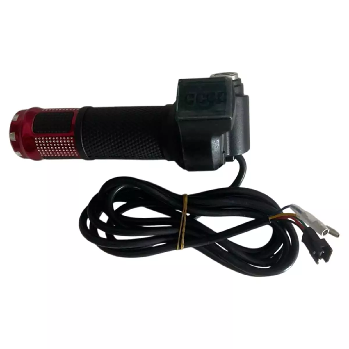 Ручка газа для электротранспорта (красная/золотая/синяя/серебряная) с замком зажигания и вольтметром комплект — изображение 3