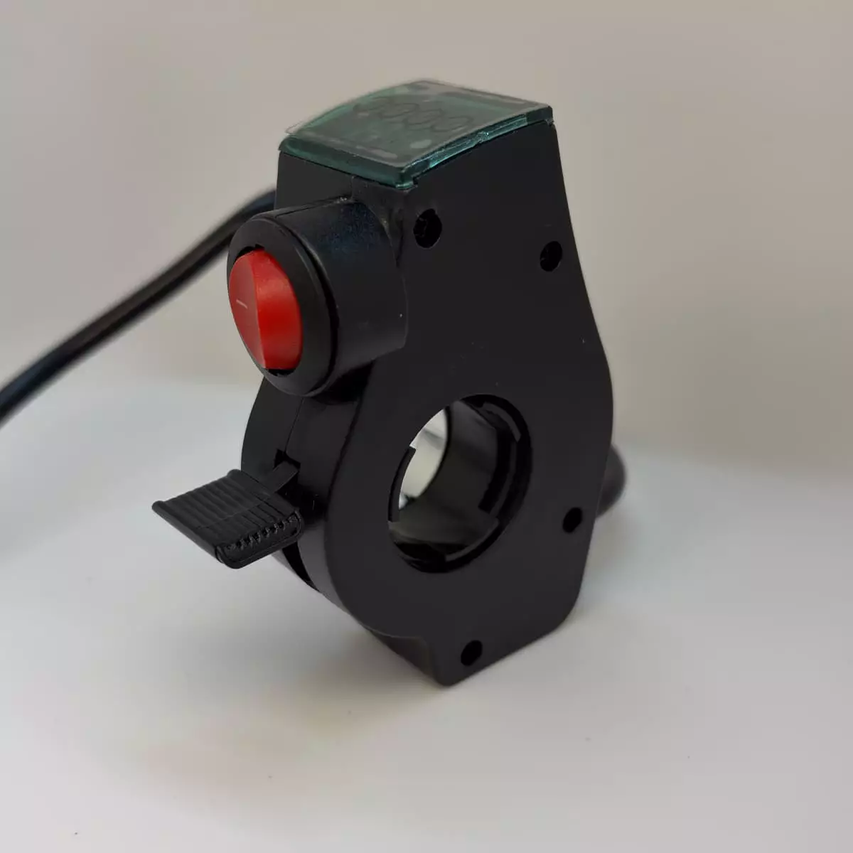 Курок газу із кнопкою та вольтрметром 12v-100V - Зображення 5
