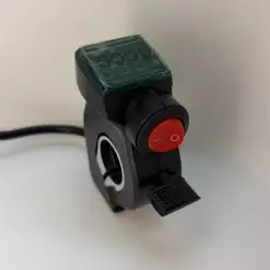 Alternative view of Курок газу із кнопкою та вольтрметром 12v-100V