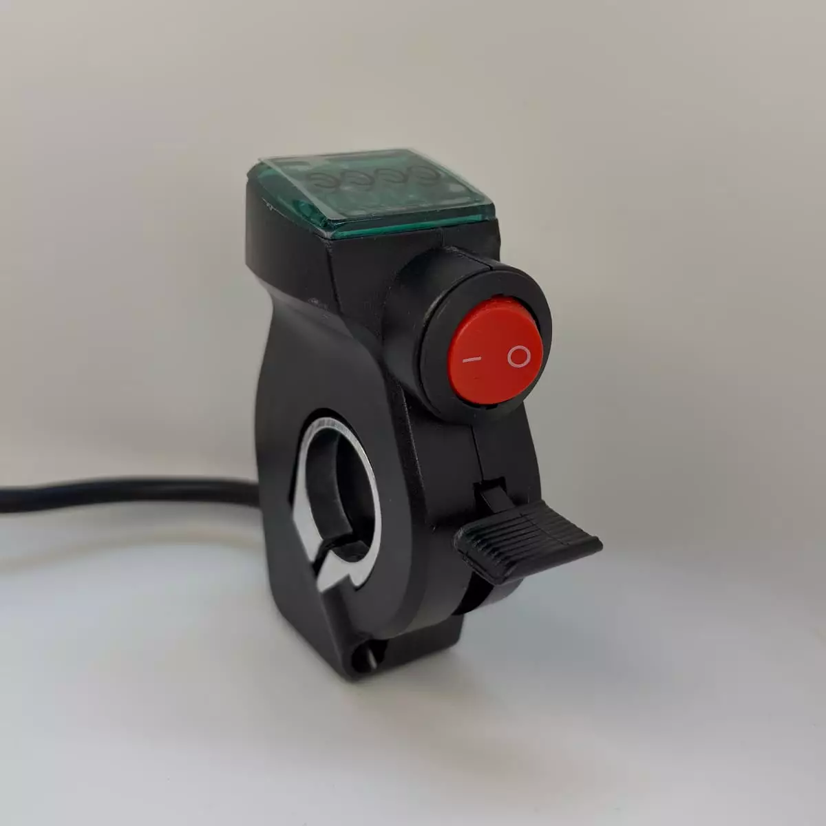 Курок газу із кнопкою та вольтрметром 12v-100V - Зображення 4