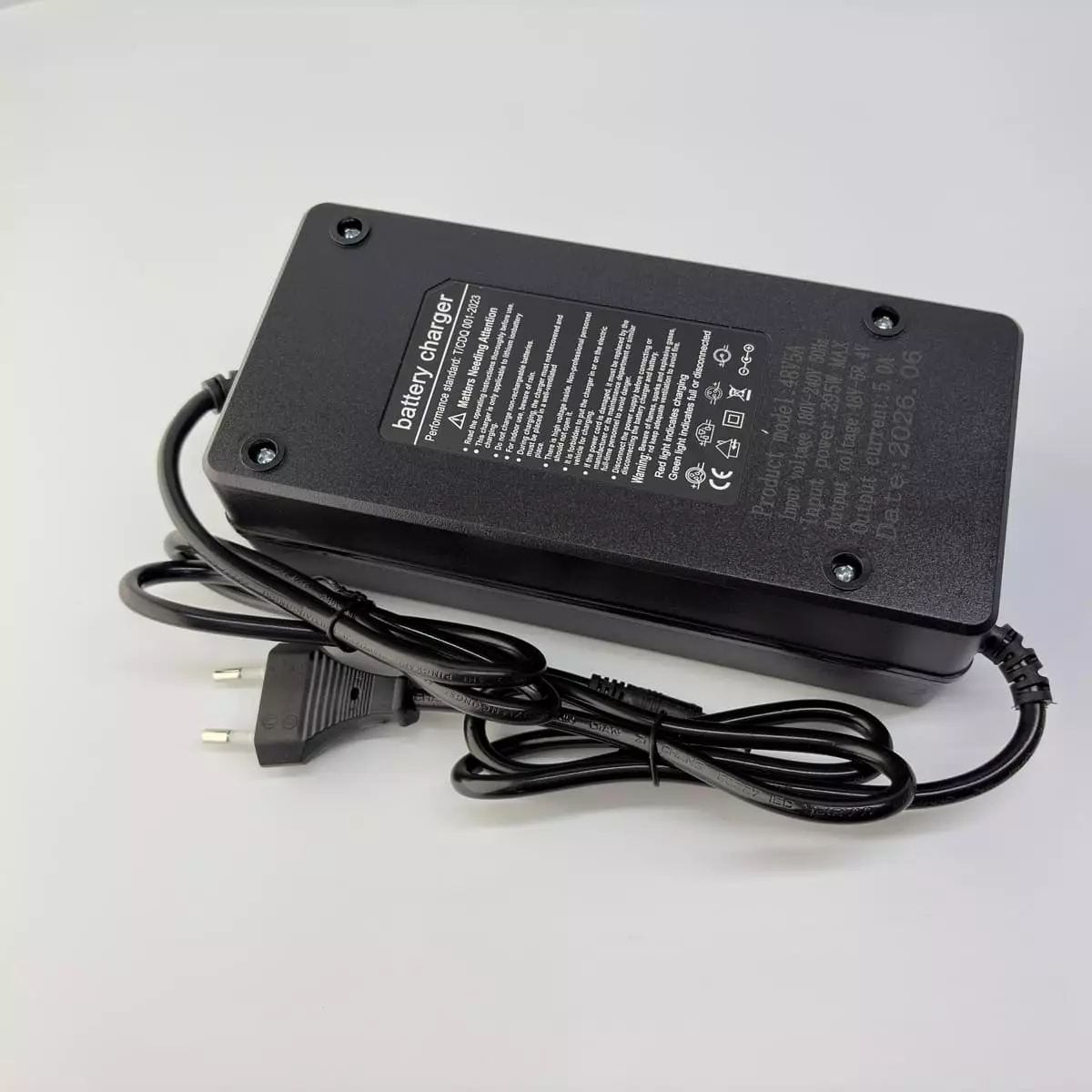 Зарядний пристрій 16S 48V (58.4V) 5A DC5,5*2,5 LiFePO4 з охолодженням — изображение 2